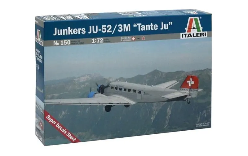 Italeri Bausatz Junkers Ju-52/3m «Tante Ju» 1:72