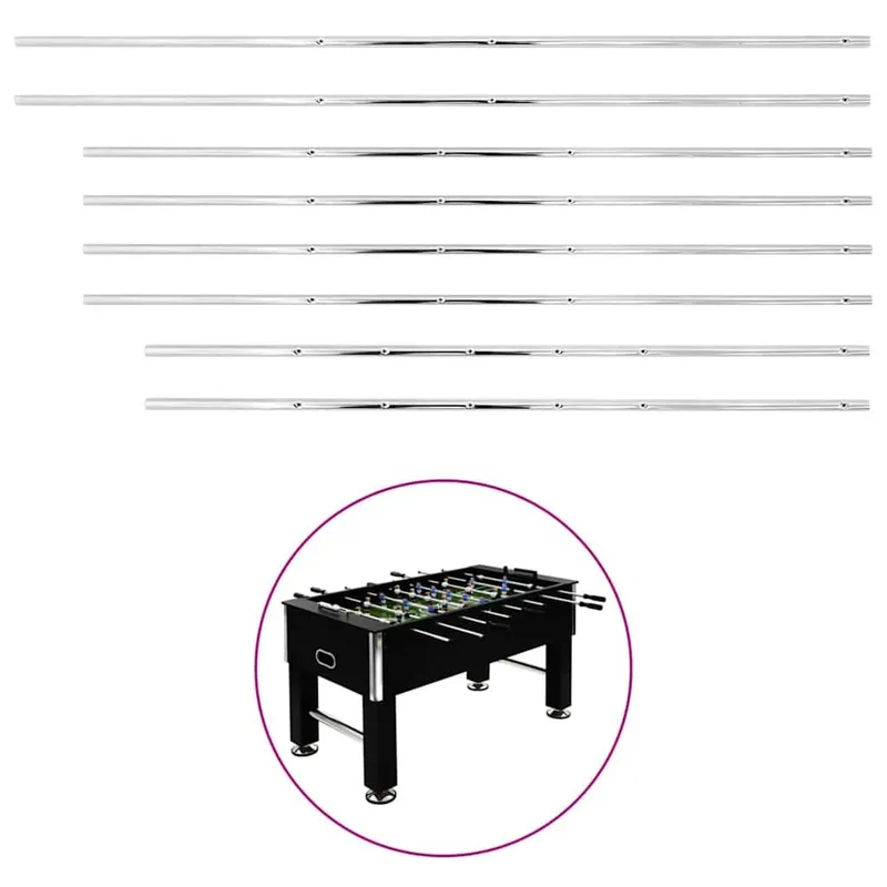 Tiges de baby-foot 8 pcs 15,9 mm