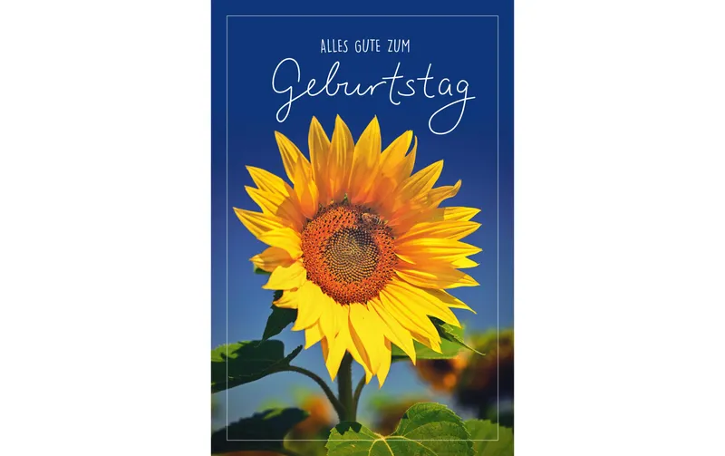 ABC Glückwunschkarte Geburtstag 12.5 x 17.6 cm