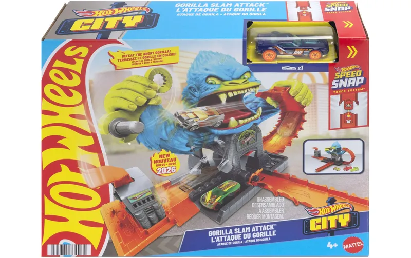 Hot Wheels City Gorilla Angriff