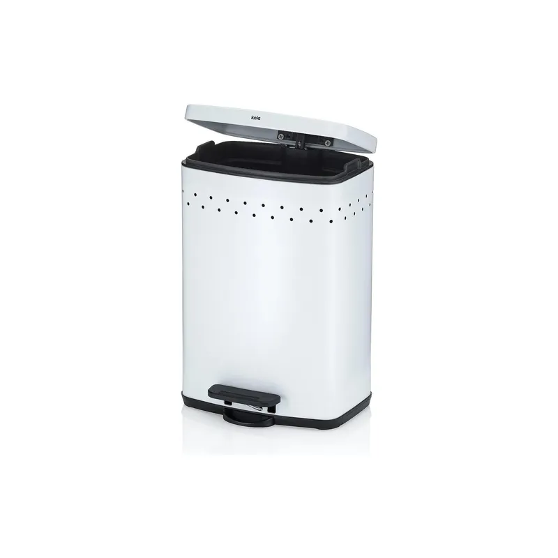 Kela Kosmetikeimer Malaga 5 l, bianco