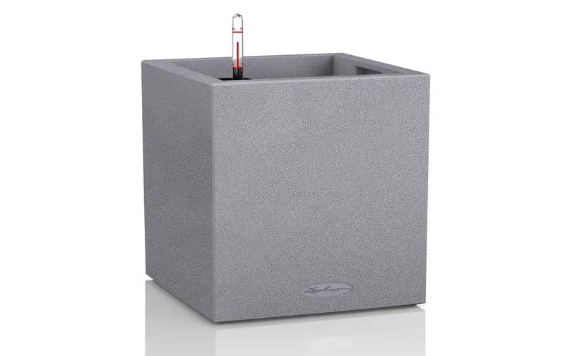 Lechuza Blumentopf Canto Stone 30 low, grigio