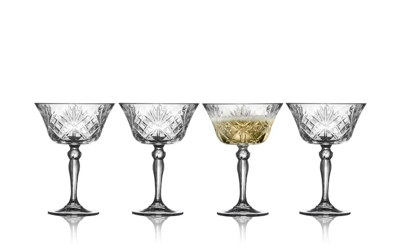 Lyngby Champagnerglas Melodia 4 pezzi, 26 cl