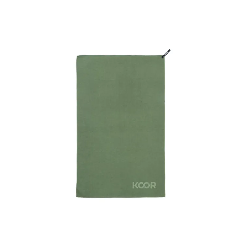 KOOR Badetuch Waffle 75 × 130 cm, Grün
