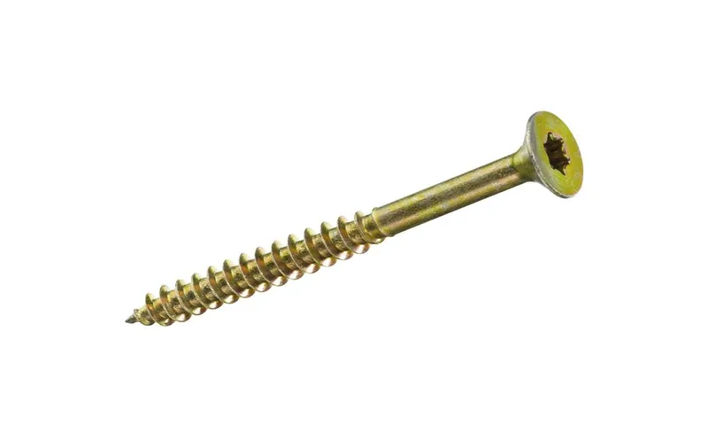 FTM Spanplattenschrauben Senkkopf 4.5 x 80 mm Stahl, 8 pièces
