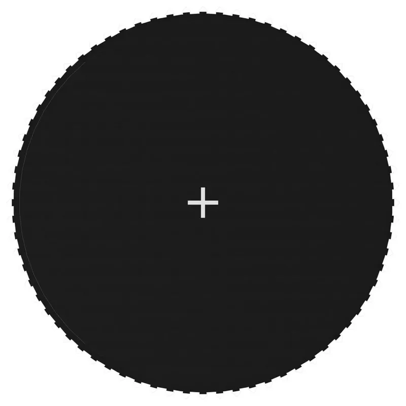 Sprungtuch nero per 3,96 m Runde Trampoline