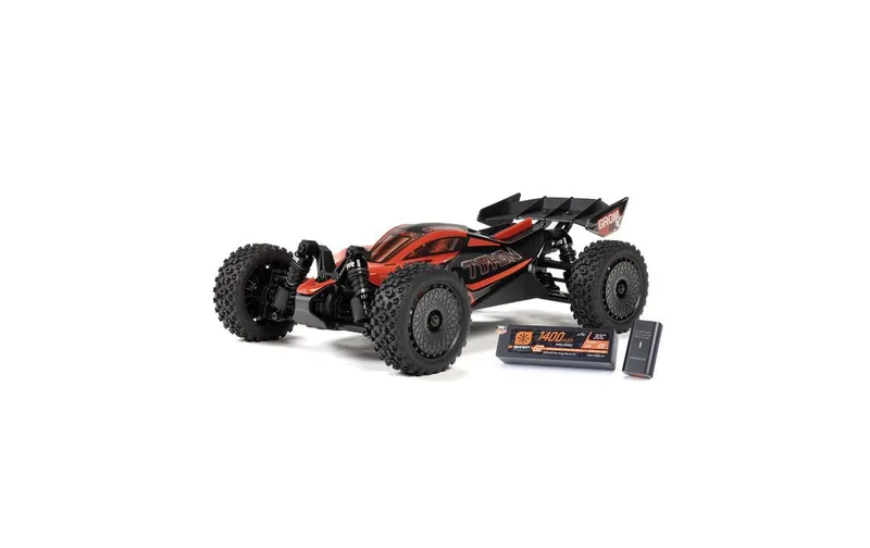 Arrma Buggy TYPHON GROM 223S BLX, rouge 1:14