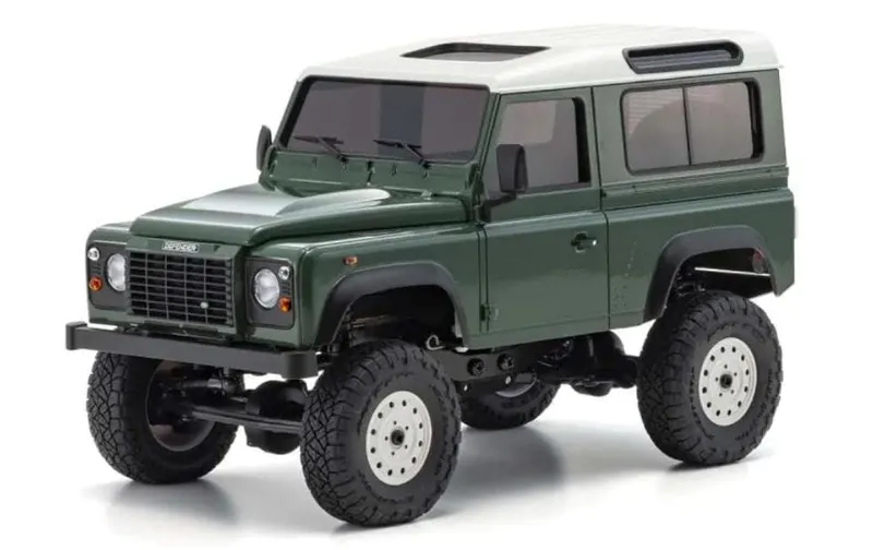 Kyosho Scale Crawler Mini-Z Land-Rover D90, Coniston Green ARTR