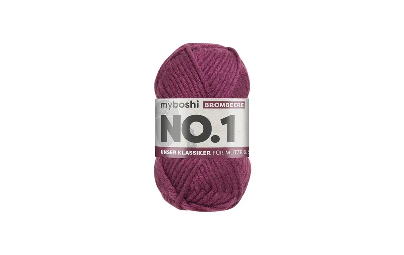 myBoshi Wolle Nr.1 Brombeere 50 g, 55 m