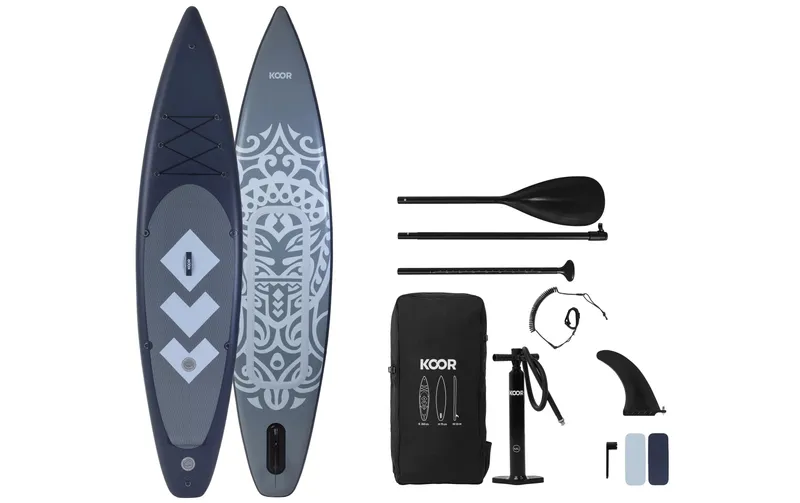 KOOR SUP Board Moolaka 11'6 mit Doppelkammersystem