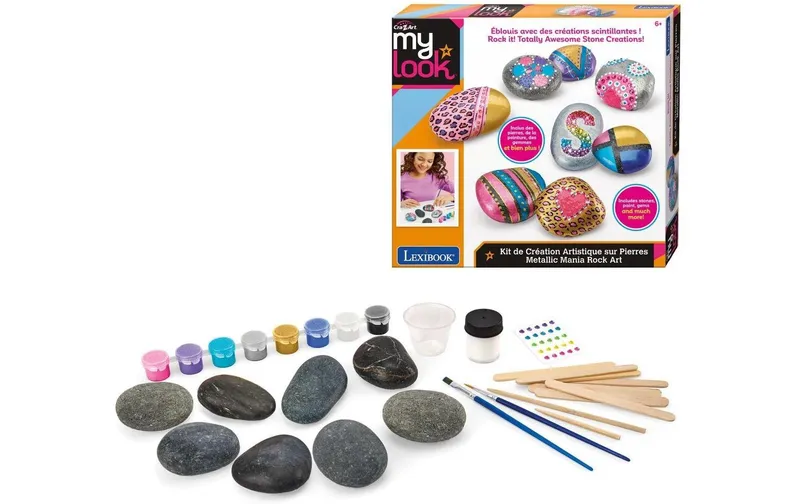 Cra-Z-Art Kreativset My Look Steine bemalen