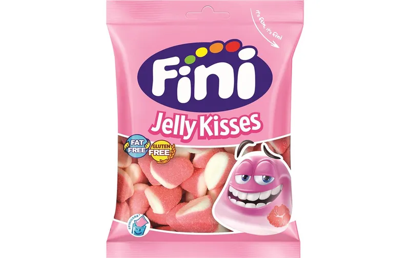 Fini Jelly Kisses Strawberry 90 g