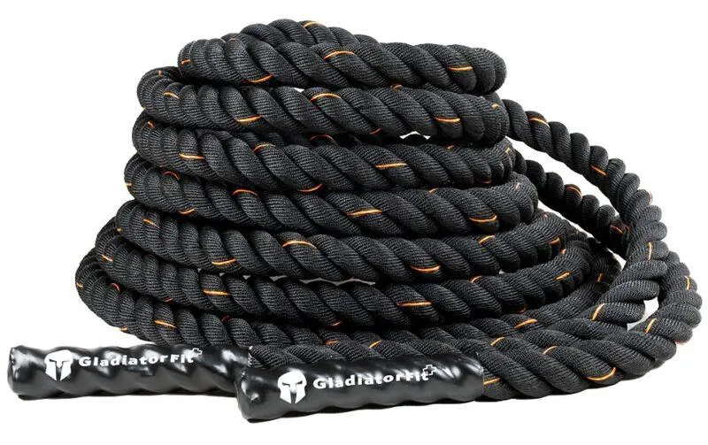 Gladiatorfit Rope wellenförmig aus Polyester, 15 m
