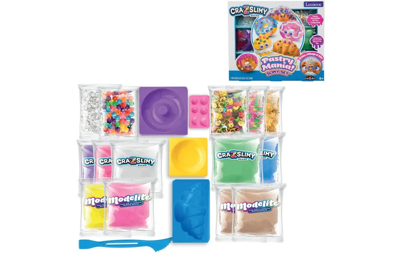 Cra-Z-Art Knete Cra-Z-Slimy Pastry Mania multicolore