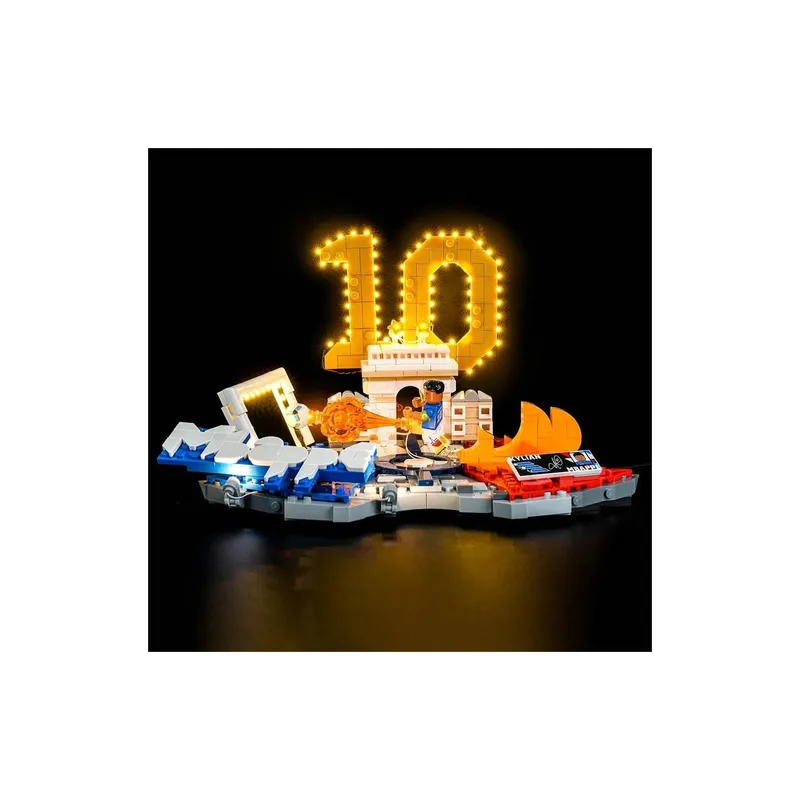 BrickBling BB LED Beleuchtungs-Set for LEGO® 43013 Kylian Mbappé