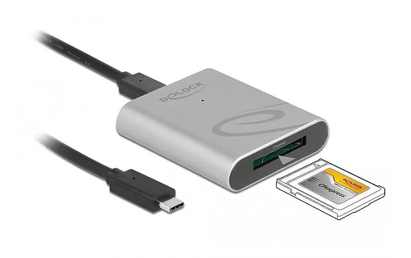 Delock Card Reader Extern 91751 USB Type-C pour CFexpress