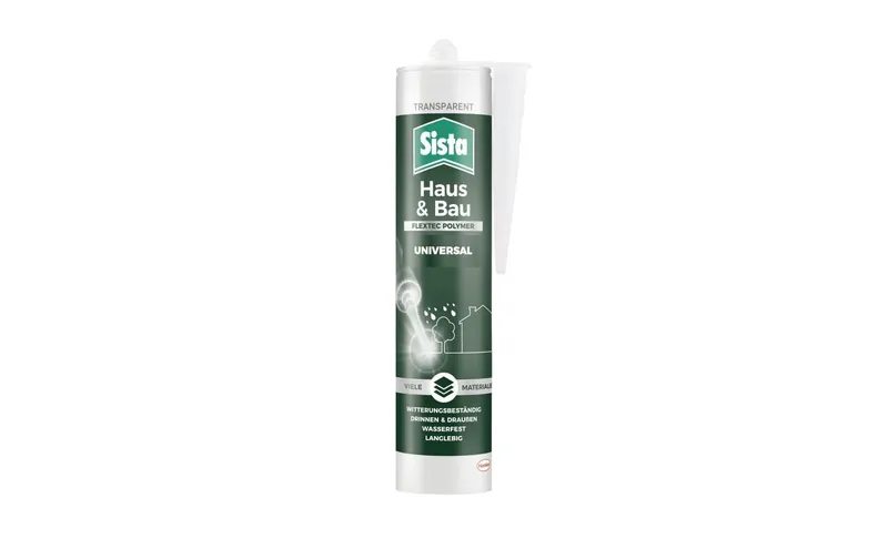 Sista Dichtmasse Haus & Bau Universal transparent, 280 ml