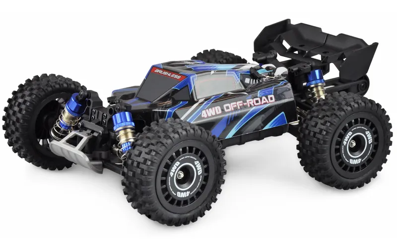 Amewi Buggy Hyper GO Brushless 4WD, blu, 1:16, RTR