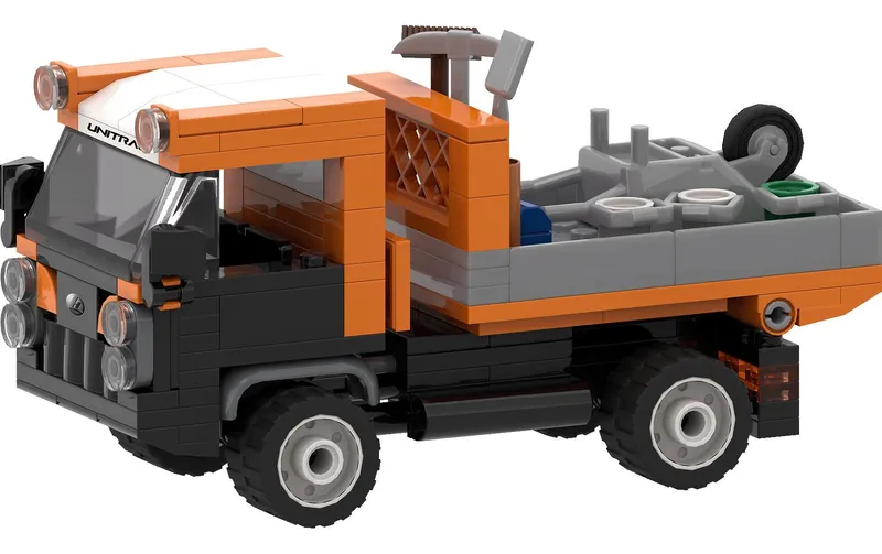 Brixies Plus Lindner Uni Trac Kommunal Orange