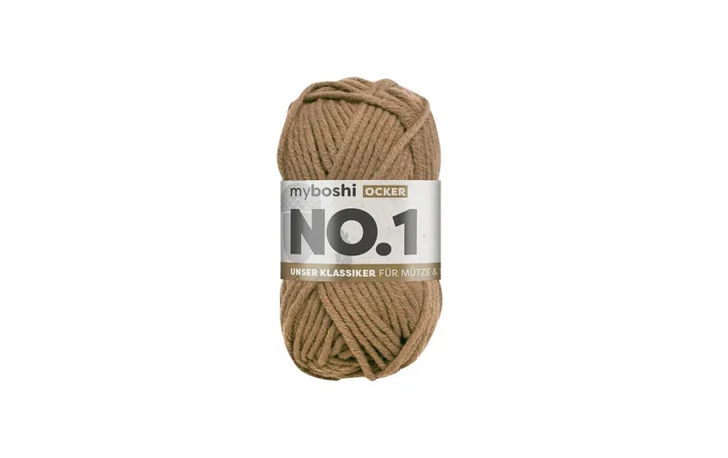 myBoshi Wolle Nr.1 Ocker 50 g, 55 m