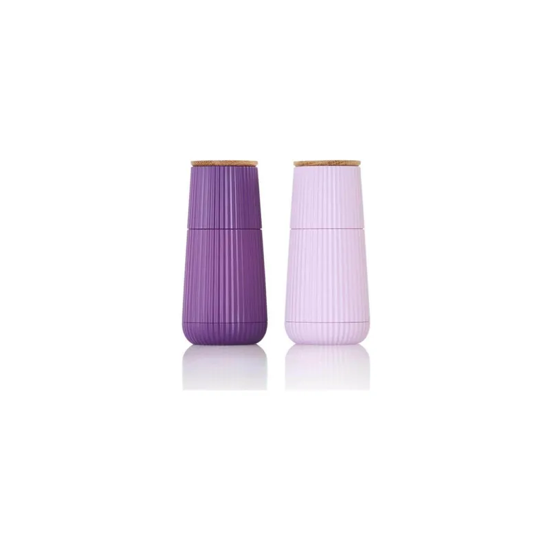 AdHoc Salz- und Pfeffermühle Scape 12.3 cm, Violett/Dunkelviolett