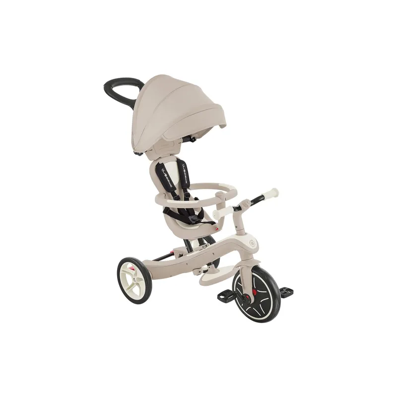 GLOBBER Dreirad Trike Explorer 4 in 1 Ecologic Coconut