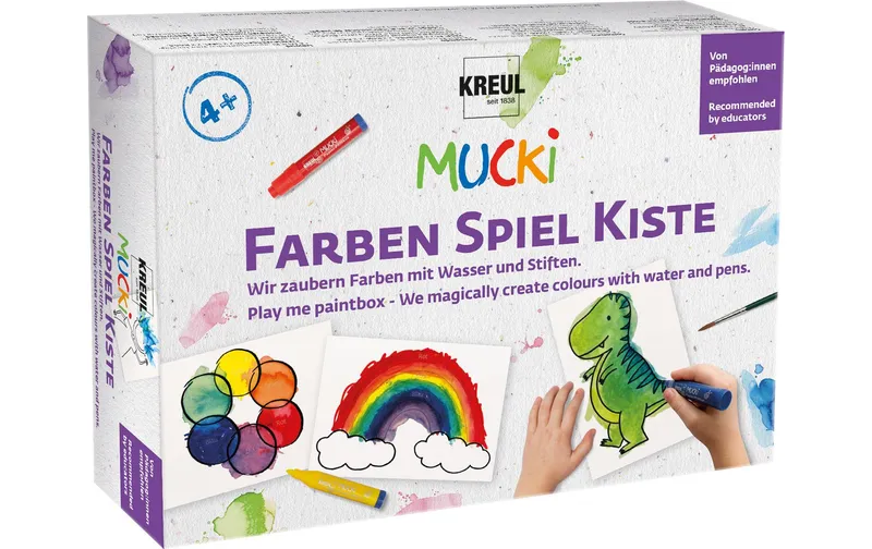 Kreul Aquarellfarbe FarbenSpielKiste Aquarell 8-teilig