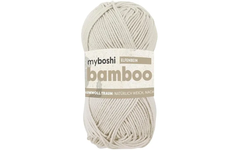 myBoshi Wolle Bamboo elfenbein