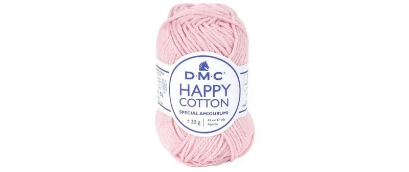 DMC Baumwollgarn naturela Happy Cotton Rosa