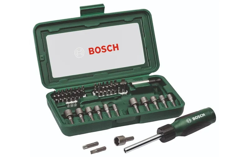 Bosch Bit-ensemble avec Schraubendreher, 46-teilig
