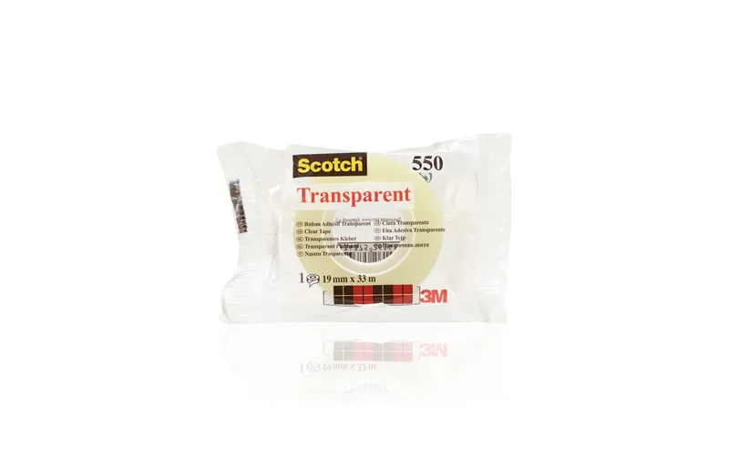 Scotch Klebeband 19 mm x 33 m, trasparente, 1 Rolle