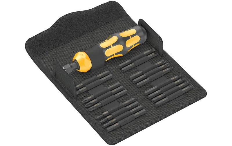 Wera Bit-Set Kraftform Kompakt 900 Set 1, 19-teilig