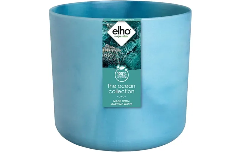 Elho Blumentopf The Ocean 1.6 l, Atlantikblau