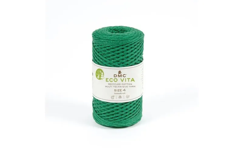 DMC Wolle Nova Vita 2.5 mm, 250 g, Metallic verde