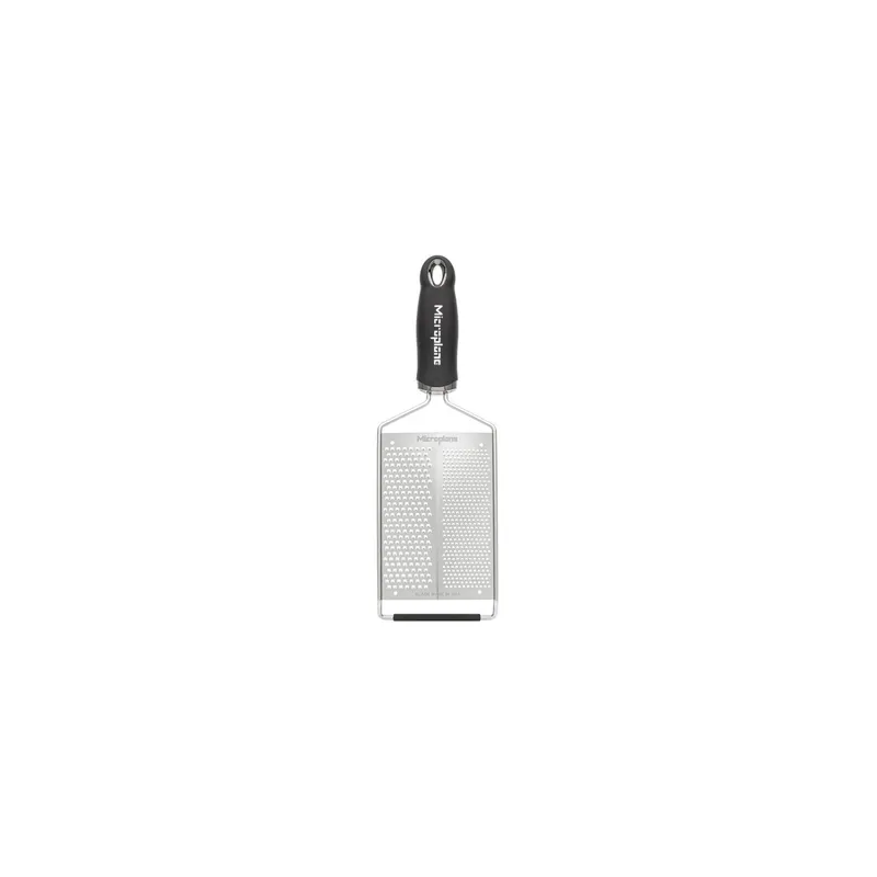 Microplane Gourmet Doppelreibe, grob/fein Schwarz