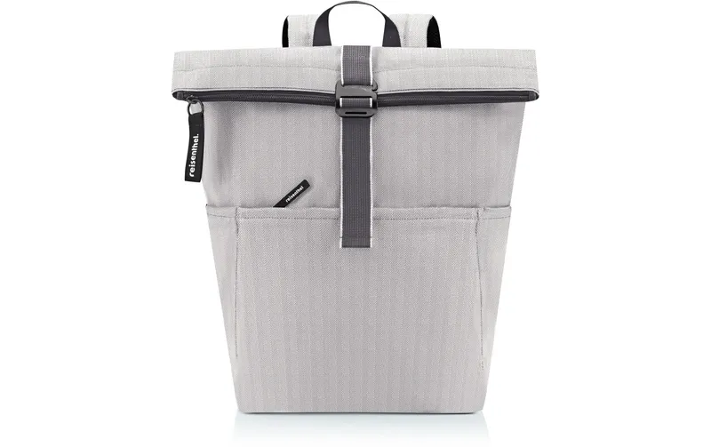 Reisenthel Freizeitrucksack Rolltop Backpack Herringbone grey