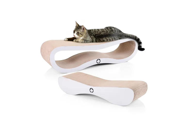 CanadianCat Kratzmöbel Set Orbit & Satellite Hellgrau