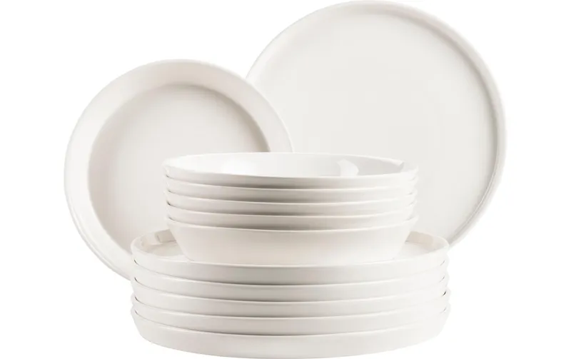 Mäser Speise-Service Sita 12-teilig, blanc