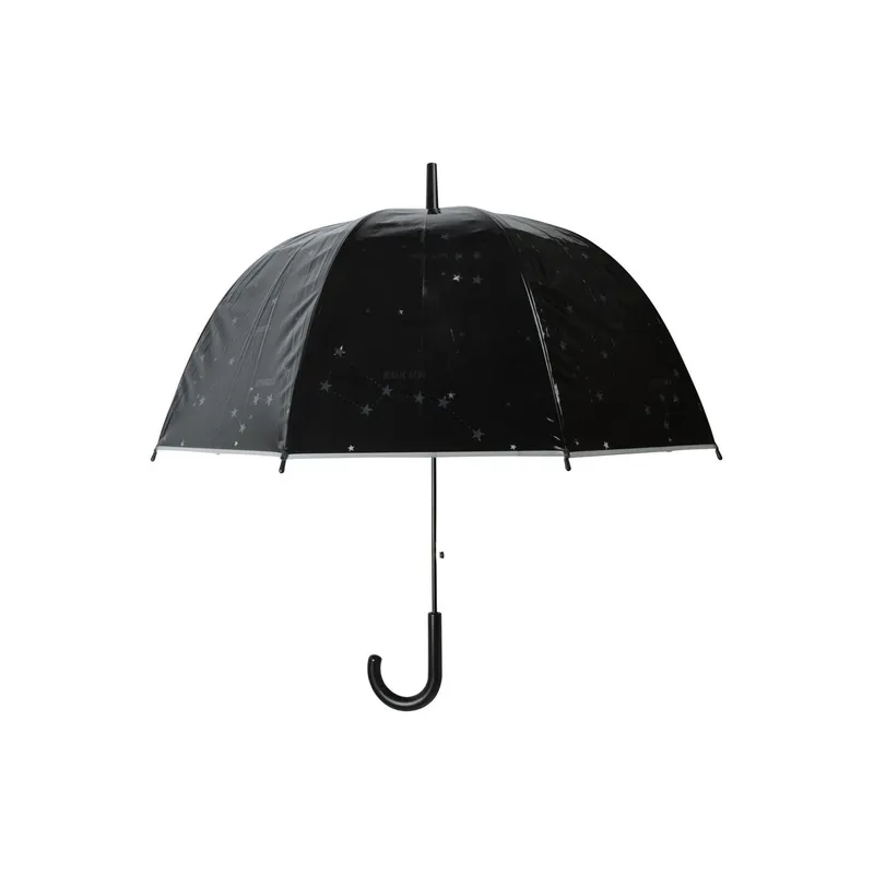 Esschert Design Schirm Sternenhimmel Weiss/Schwarz