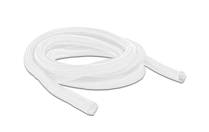 Delock Kabelschlauch Selbstschliessend, 2m x 19 mm bianco