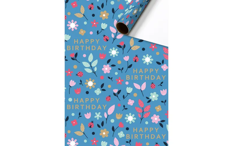 Stewo Geschenkpapier Benice 80 g/m², multicolour, 70 cm x 2 m
