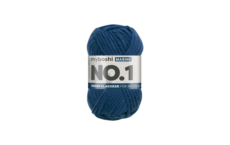 myBoshi Wolle Nr.1 Marine 50 g, 55 m