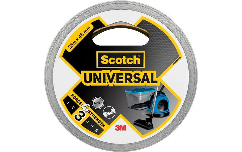 Scotch Klebeband Scotch Universal 48 mm x 25 m, Silber