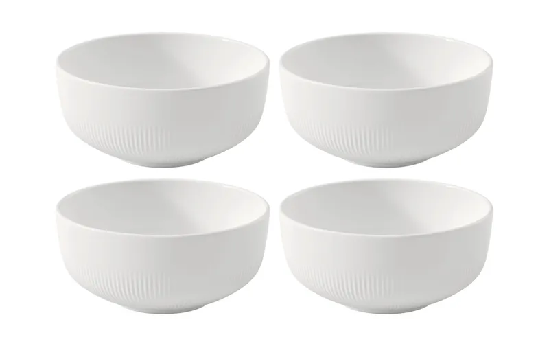 Villeroy & Boch Schüssel Afina Ø 15 cm, 4 pièces, blanc