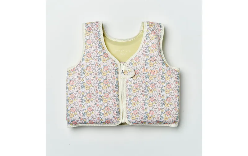 Sunnylife Float Vest 3-6 Into the Garden Ditsy Floral