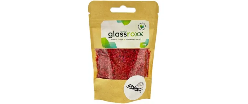 Jesmonite Glass Roxx 150g. rosso