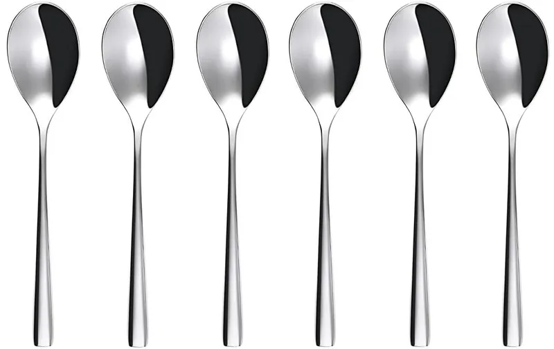 Sola Espressolöffel Sola 6 pièces, Silber