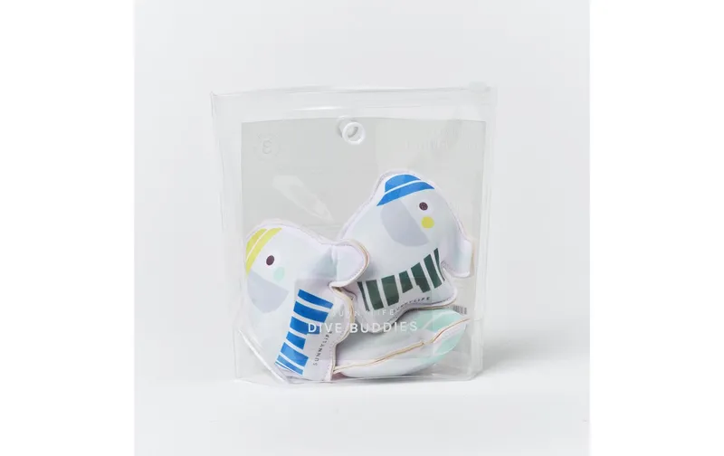 Sunnylife Dive Buddies Eli il Elephant Multi set di 3 Sand
