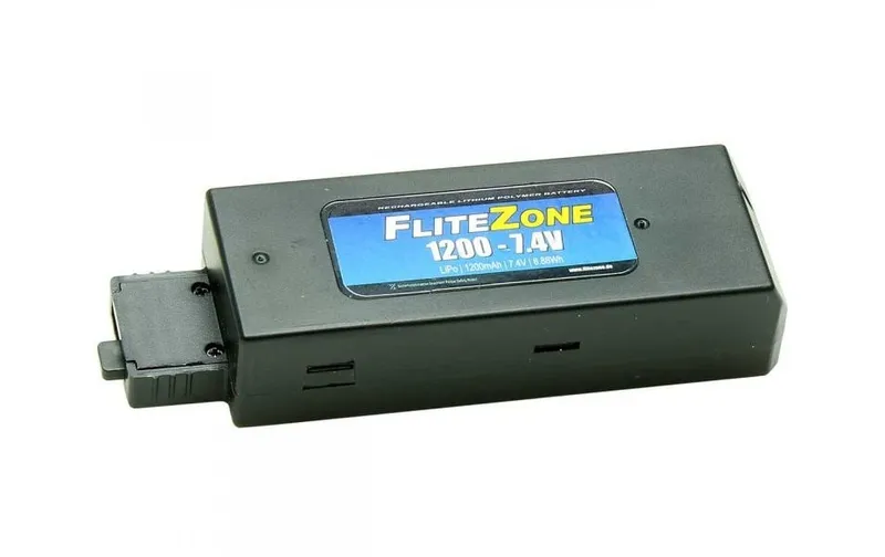 FliteZone RC-Akku LiPo 1200 mAh 7.4 V Hughes MD500