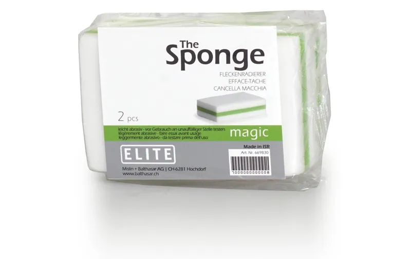 Elite Flecken-Radierer Magic 2 pezzi, bianco/Hellgrün